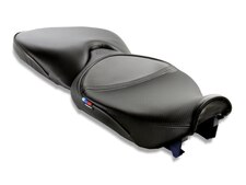Sargent World Sport seats with Low Version front, shown with CFX and Black Welt and special M-Sport detail.